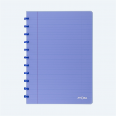 Notebook  A4 72fg Ppl Color 1r-Lines | Atoma
