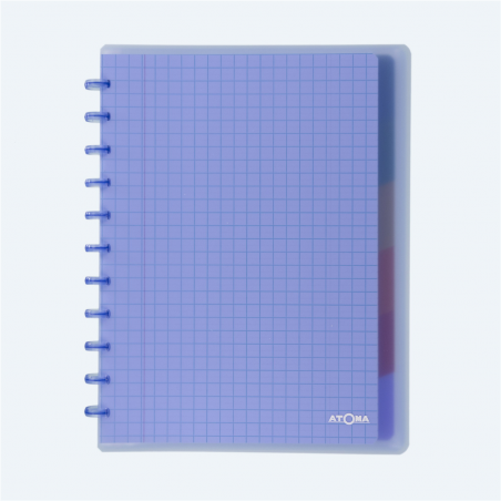Quaderno  A4 60fg+5bus Ppl Color 5mm-Quadretto 5mm