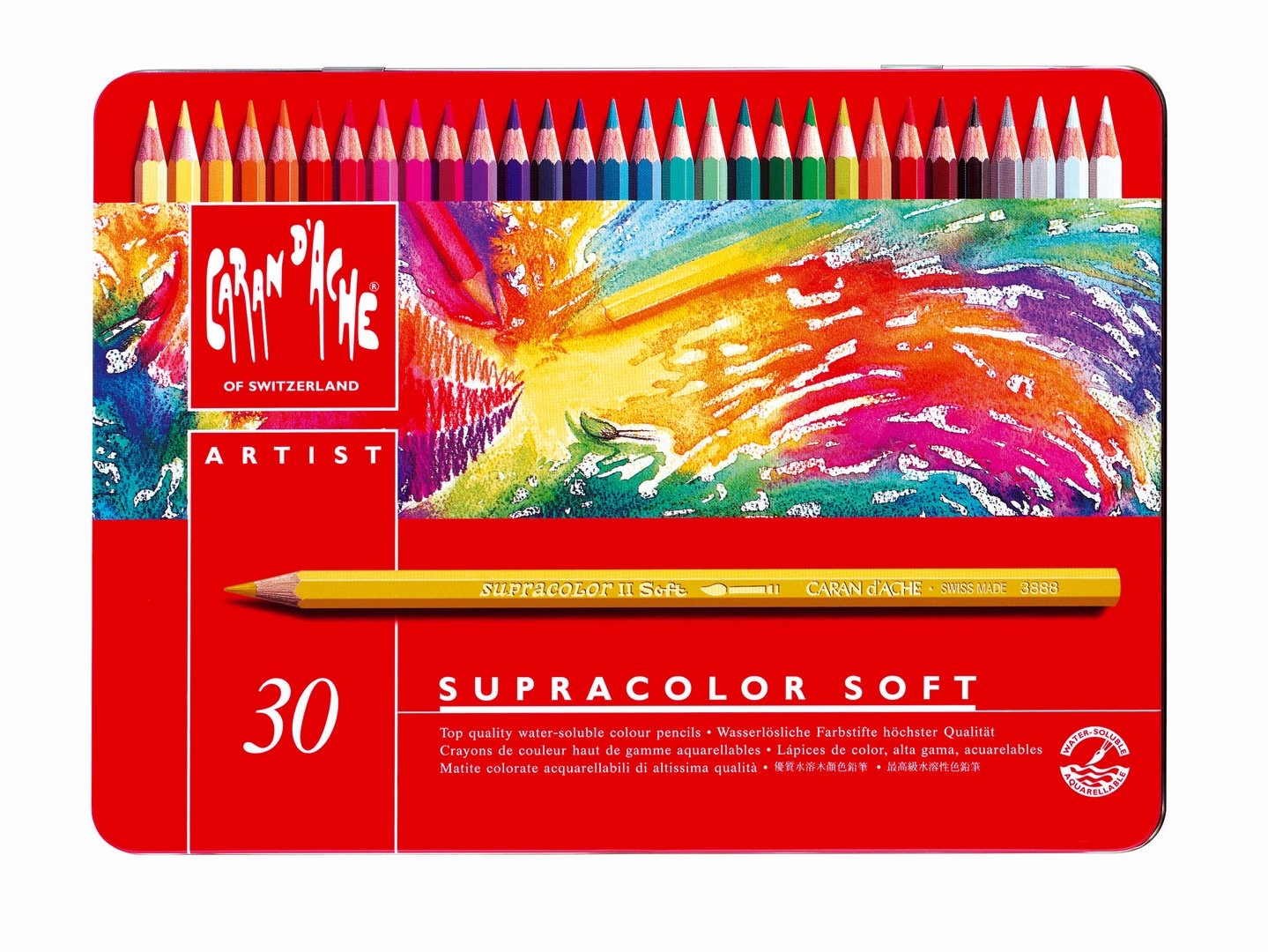 Matite Supracolor Soft Pezzi 30 Confezione In Metallo — immagine 2