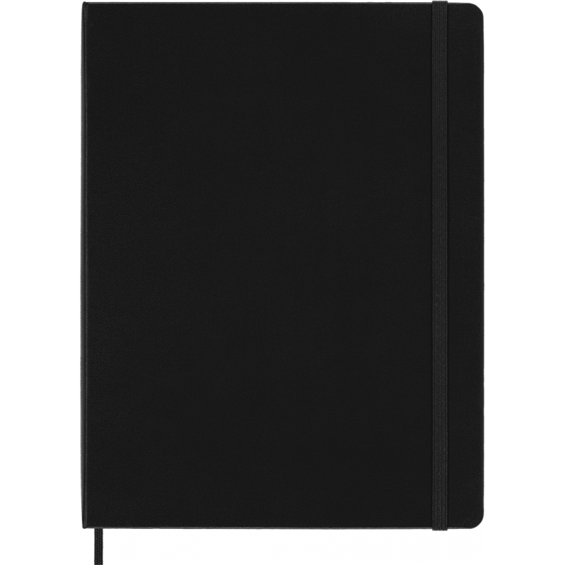 Moleskine Notebook Quadretti Xl Black - Nero Hard Cover