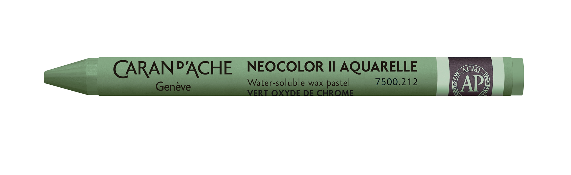 Pastello Neocolor Ii Acquerellabile 212-Verde Ossidocrom — immagine 2