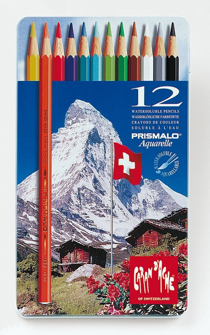 Matite Prismalo Pezzi 12 Confezione In Metallo — immagine 2