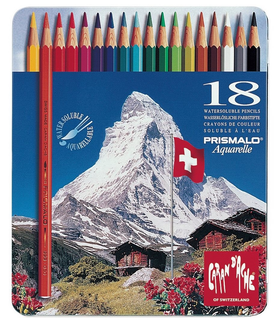 Matite Prismalo Pezzi 18 Confezione In Metallo — immagine 2
