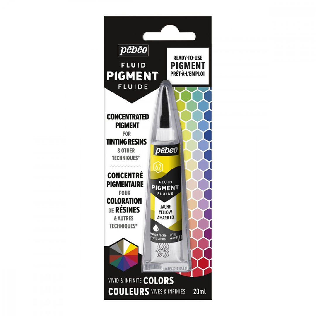 Pigmento Fluido 20ml Per Resine Blister Giallo