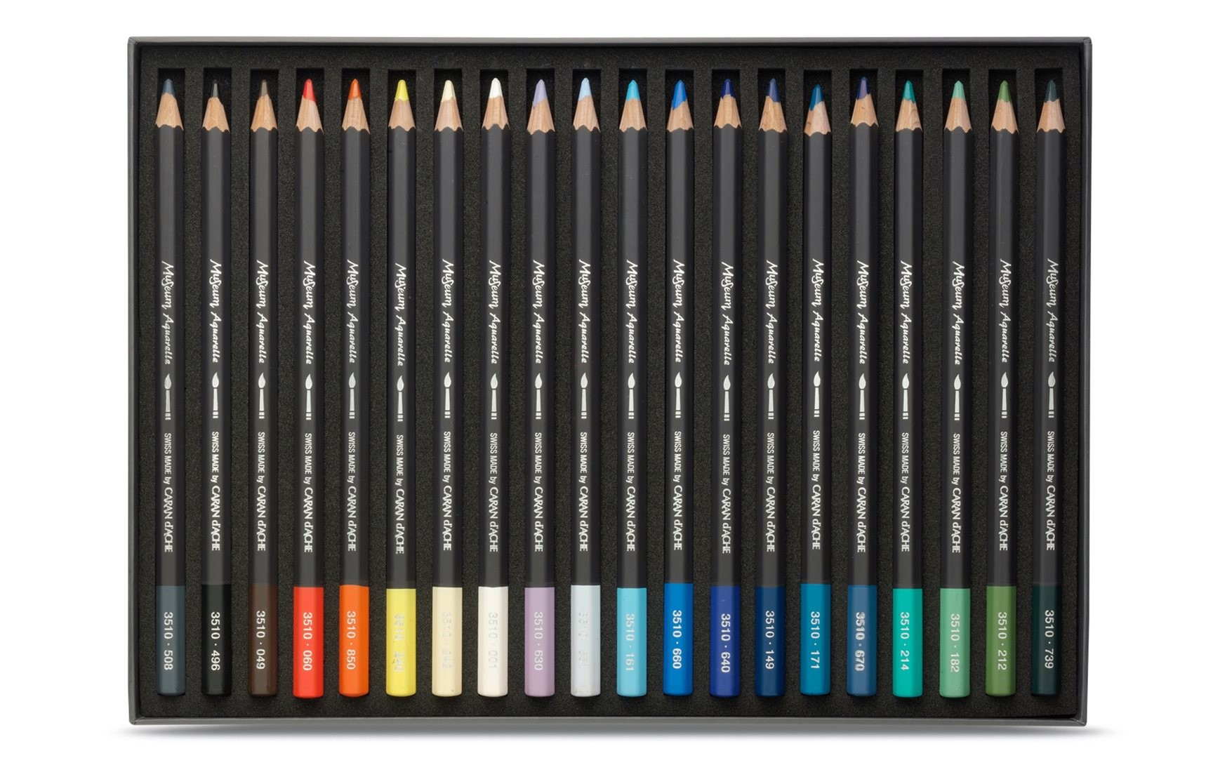 Matite Museum Acquerelle Pezzi 20 Assortimento Marina, Scatola In Cartone — immagine 3