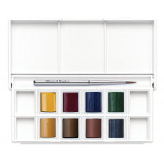 Cotman Watercolor Pocket Set 8 Godets + Pen. Landscape | Winsor & Newton