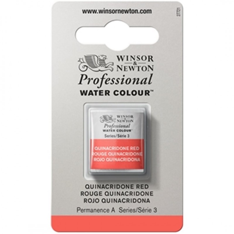 Winsor & Newton - Professional Water Color 1/2 Awc 3-Series Godet Red Quinacridone