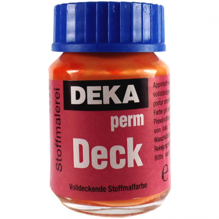 Colore Stoffa  Permdeck 25 Ml Arancione 4453