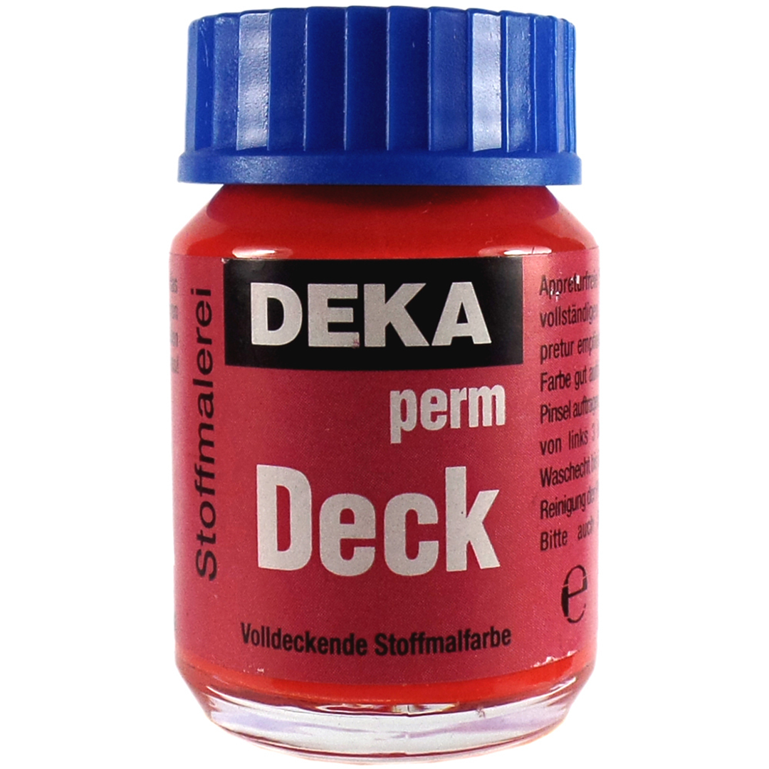 Colore Stoffa Permdeck 25 Ml Rosso Scarlatto 4455