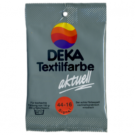 Bustina Colore Stoffa  Aktuell 10 Gr. Rosso Arancio 4416