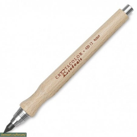 Portamine 5,6 Mm In Legno Arrotondato