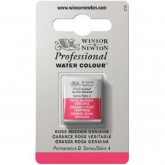 Winsor & Newton - Professional Water Color 1/2 Tablet 4-Color Series Awc 587 Guarantee Natural Rose