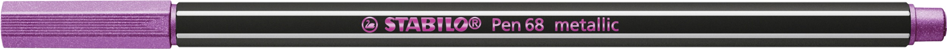 Pennarello Premium Metallizzato - STABILO Pen 68 metallic - Rosa metallizzato