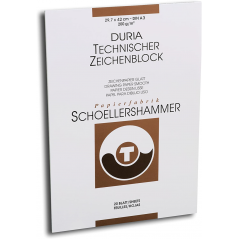 Schoellershammer Blocco  A3 Gr. 200 Fogli 20 Carta Durex Liscia