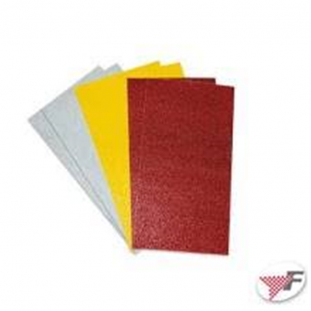 Set 6 Fogli Assortiti Carta Abrasiva Cm. 8.5x16