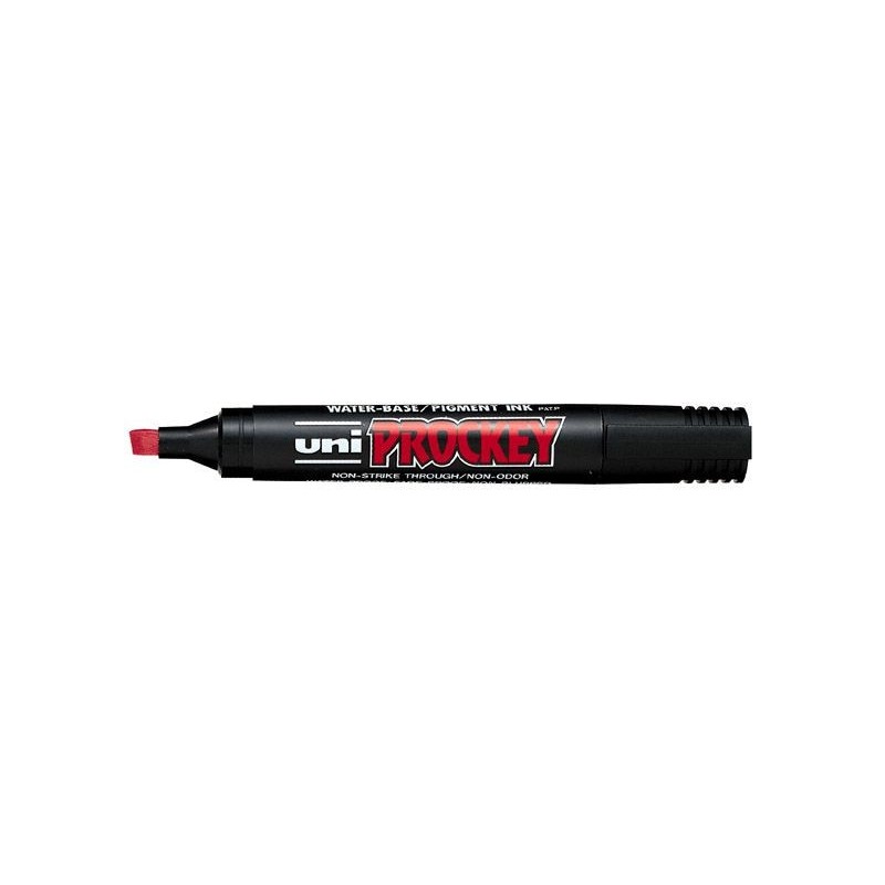 Procky Marker Pen Chisel N-Black | Uni Uni - 1