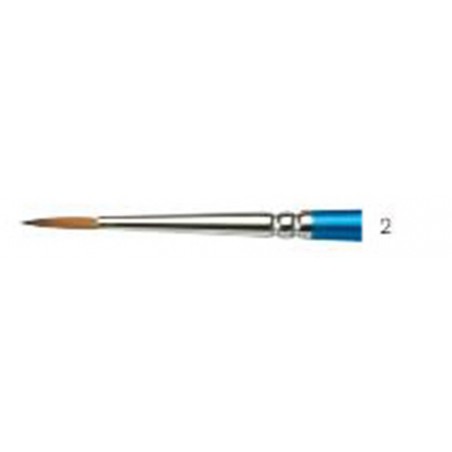 N. 2 Tondo Manico Corto  Serie 111 Cotman  Pennello Per Acquarello