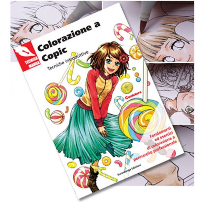 Euromanga Edizioni - Manuale Colorazione A Copic