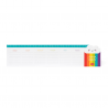 Smart Planning 34x8cm Rainbow Ties | Legami