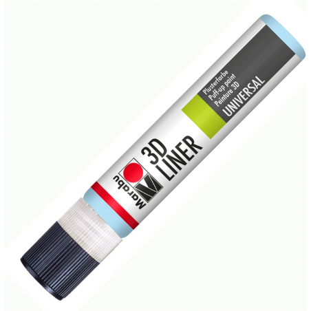 Pennarello A Rilievo 3d-Liner 25 Ml 691-Blu Pastello