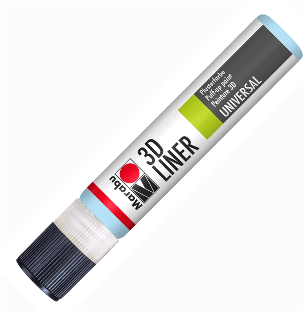 Pennarello A Rilievo 3d-Liner 25 Ml 691-Blu Pastello