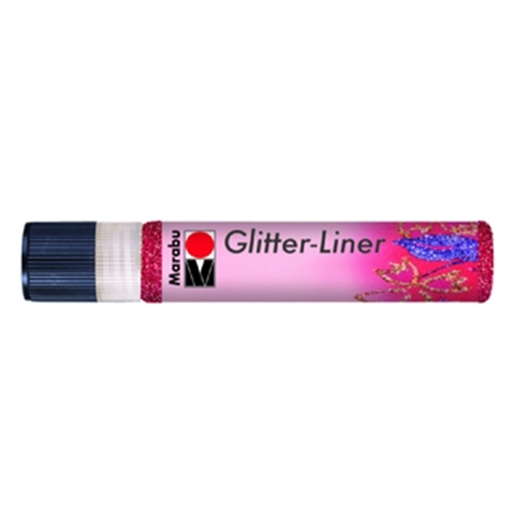Pennarello A Rilievo 3d Glitter-Liner 538-Rubino — immagine 2