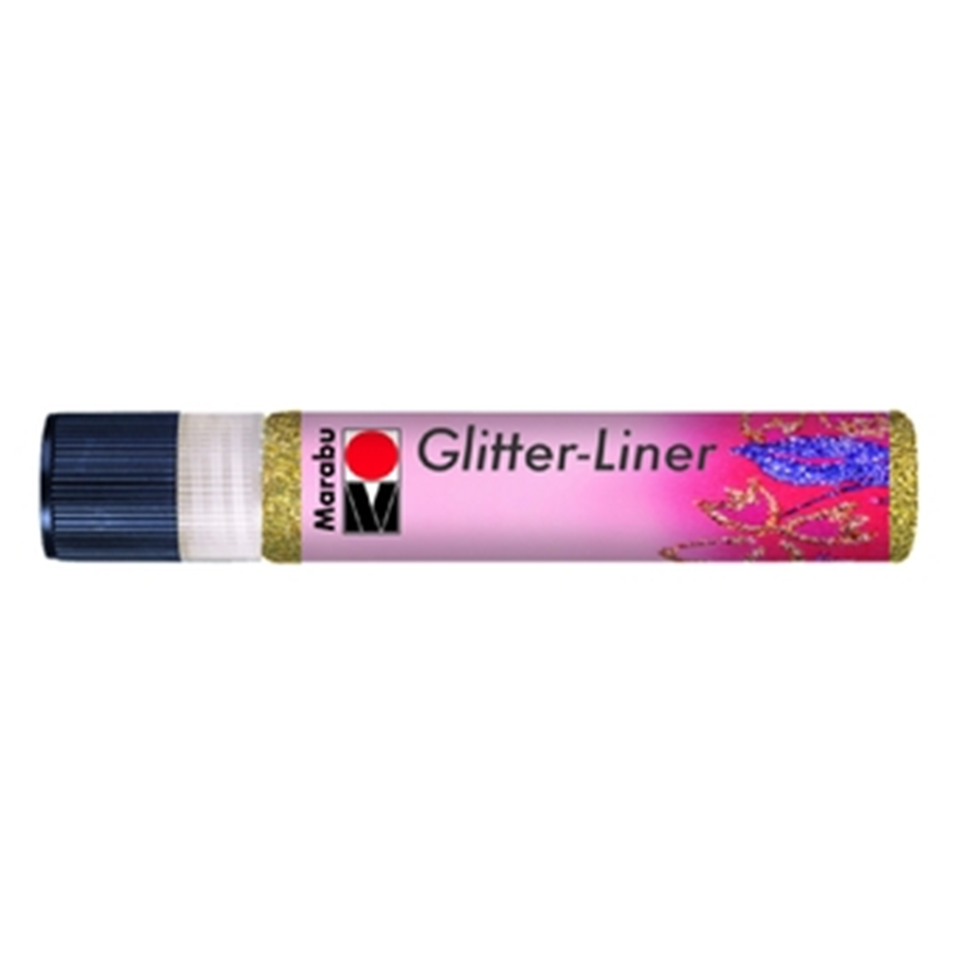 Pennarello A Rilievo 3d Glitter-Liner 584-Oro — immagine 2
