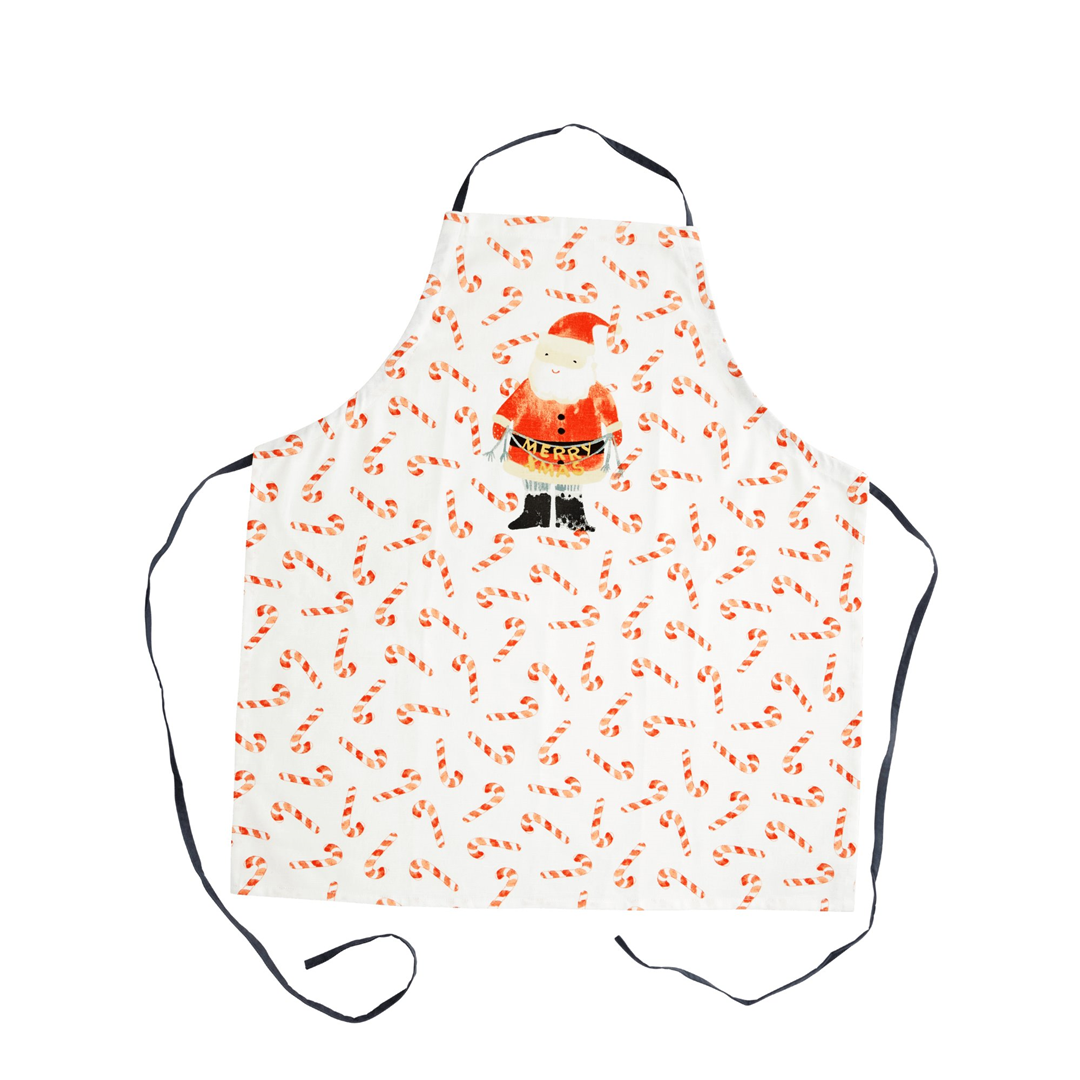 Grembiule Cotone Natale Santa