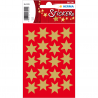 Christmas Stickers Stickers Gold Stars | Herma
