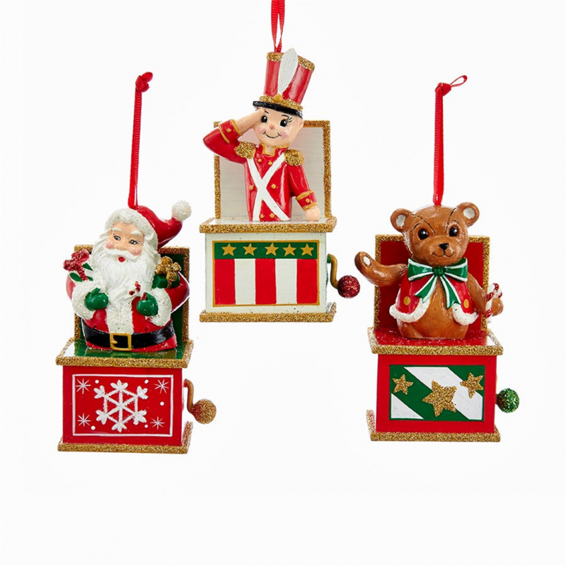Selezione Vertecchi Ornamento Carillon Personaggio Natale 