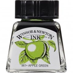 14 Ml Ink. 011-Apple Green | Winsor & Newton