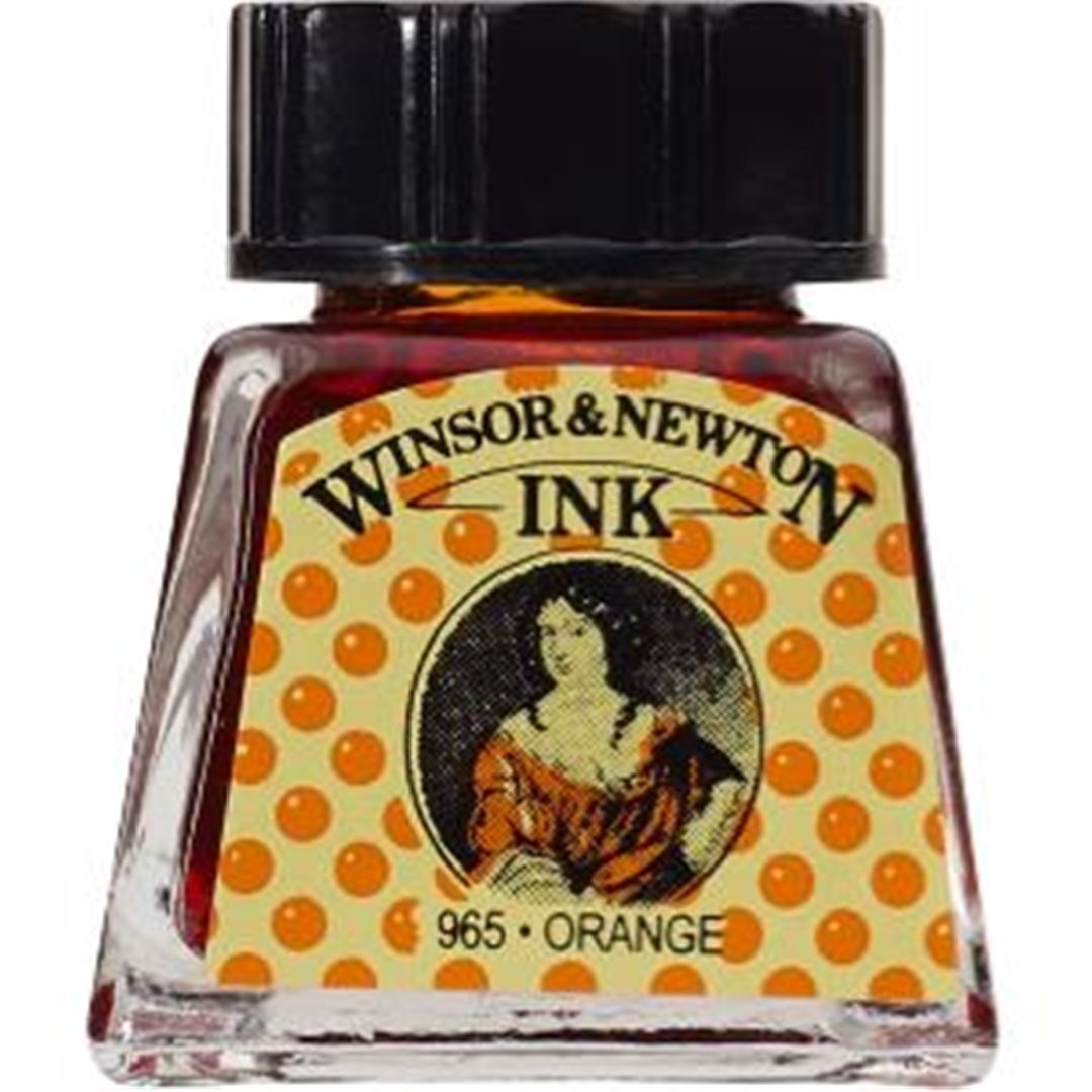 Inchiostro Di China 14 Ml. - 449 Arancio — immagine 2