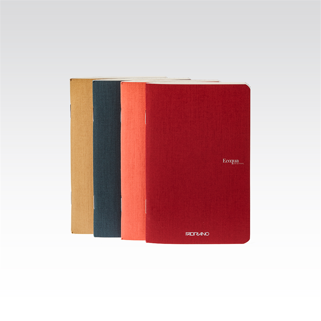 Taccuino 9x14 Ecoqua Puntinato 4 Pz Cherry, Flamingo, Royal Green, Bruno — immagine 2