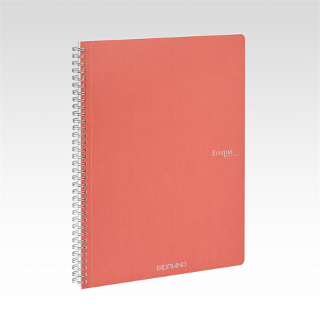 5 Pcs Pack Maxi Notebook Ecoqua A4 1r Spiral 70fg 90gr Flamingo | Fabriano