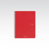 5 Pcs Pack Ecoqua A5 1r Spiral Notebook 70fg 90gr Raspberry | Fabriano