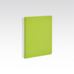 5 Pcs Pack Ecoqua A5 1r Spiral Notebook 70fg 90gr Lime | Fabriano