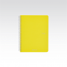 5 Pcs Pack Ecoqua A5 1r Spiral Notebook 70fg 90gr Lemon | Fabriano