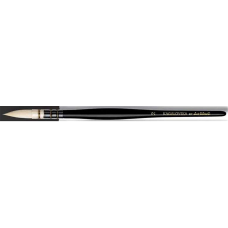 Pennello Serie 11492 N° 2 Tondo Manico Corto Kagalovska By  Black & White Signature Edition