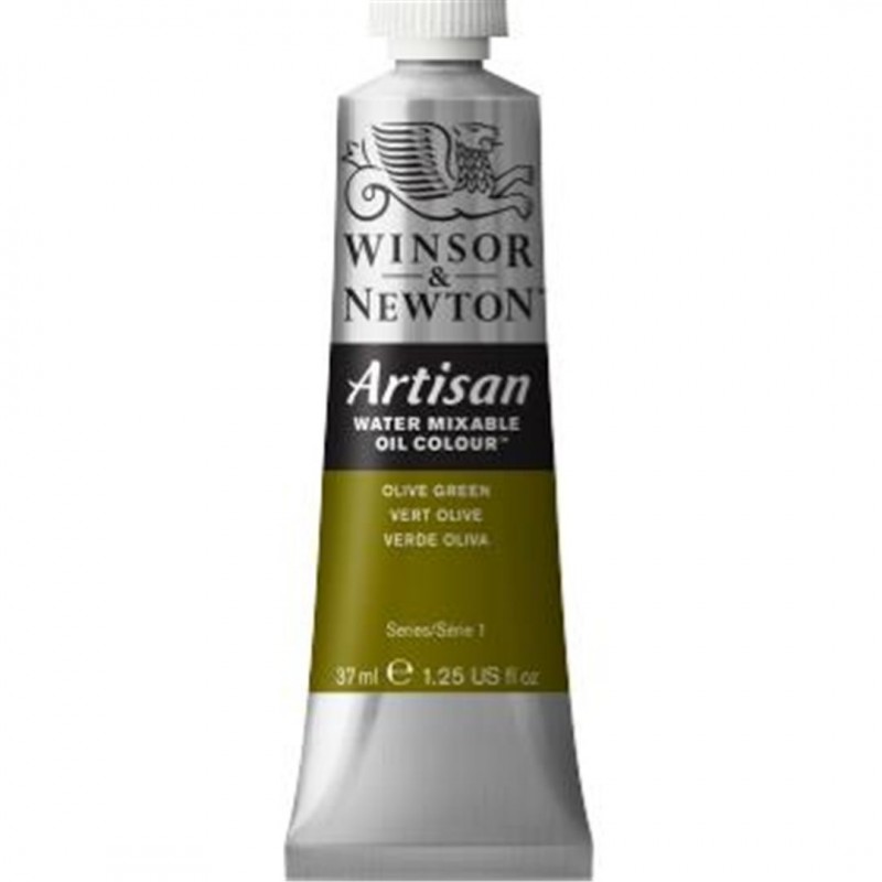 Winsor & Newton - Colore Ad Olio Diluibile All'Acqua Artisan Ml. 37 Serie 1 - 447 Verde Oliva