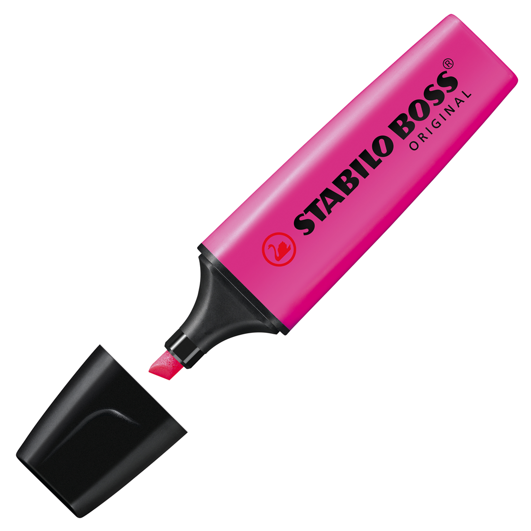 Evidenziatore - STABILO BOSS ORIGINAL - Lilla — immagine 2