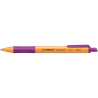 Eco-friendly ballpoint pen - stabilo pointball - 79% recycled plastic - lilac