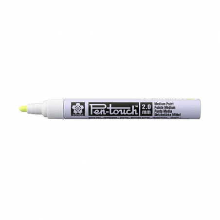 Pennarello Pen Touch Medio Fluo Punta 2mm Giallo