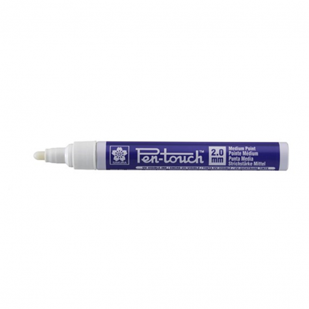 Pennarello Pen Touch Medio Uv Punta 2mm Fosforescente Blu