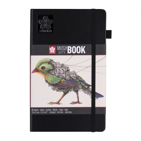 Blocco Sketch Note Book Avorio Cm.13x21 Pagine 80 140gr/mq