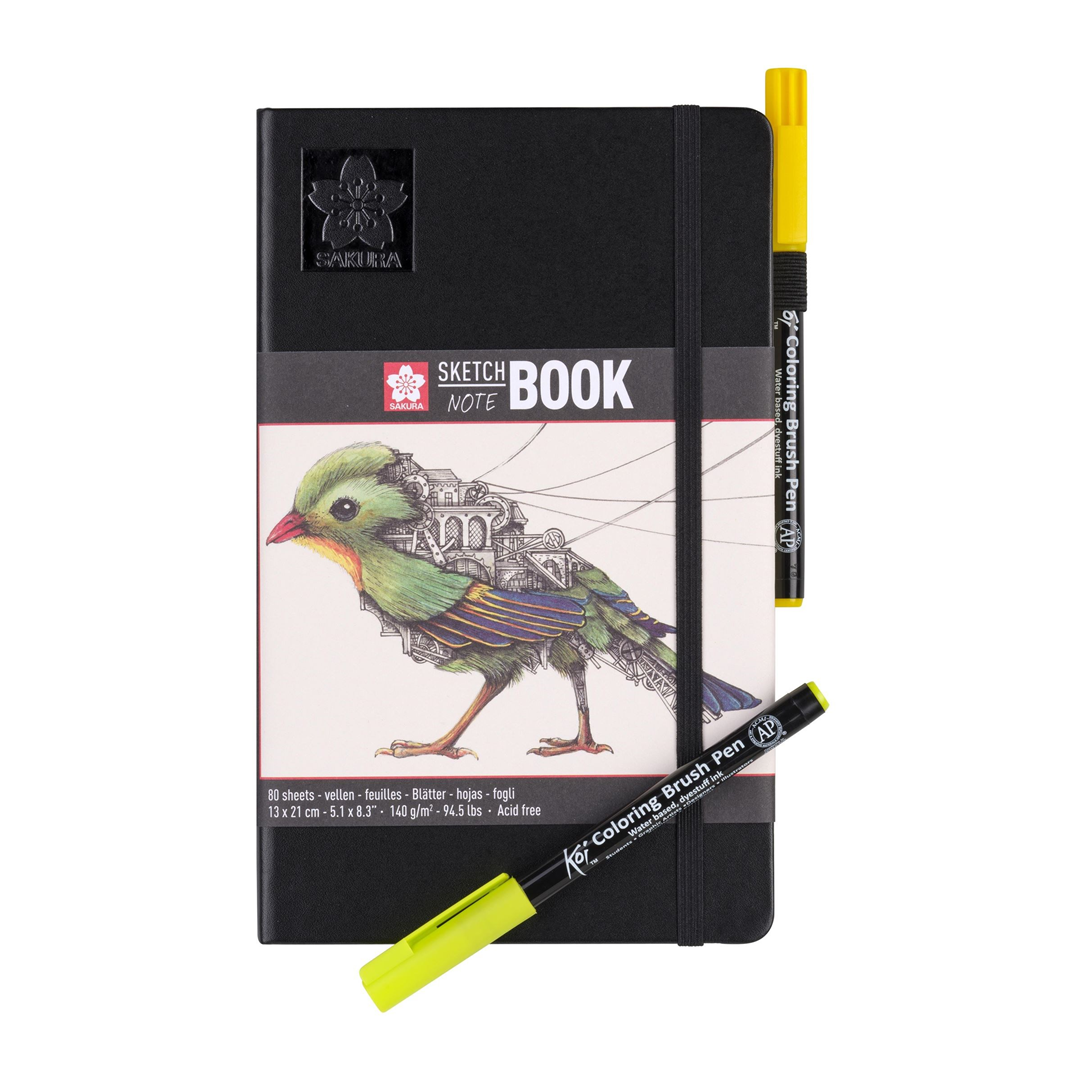 Blocco Sketch Note Book Avorio Cm.13x21 Pagine 80 140gr/mq — immagine 3
