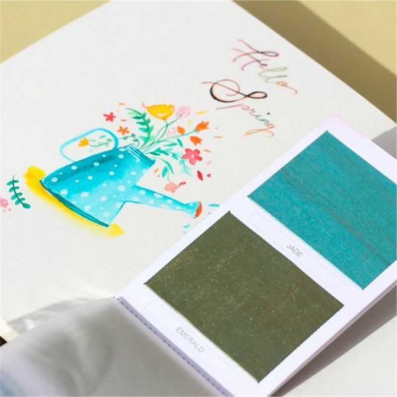 Viviva Colorsheets Set Originale + Pennello con Serbatoio