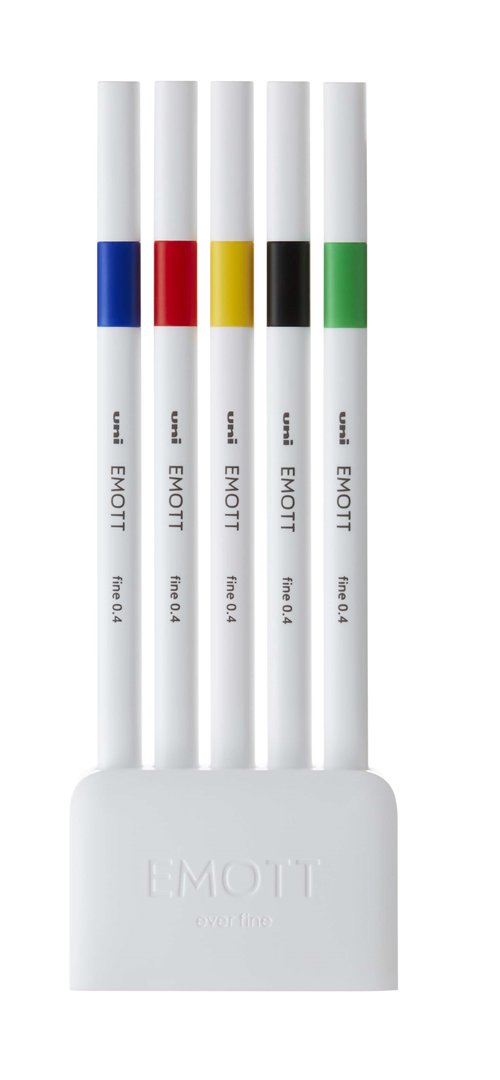 Emott Pen 0,4mm Cf. 5 Pz Vivid