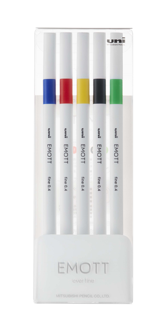 Emott Pen 0,4mm Cf. 5 Pz Vivid — immagine 2