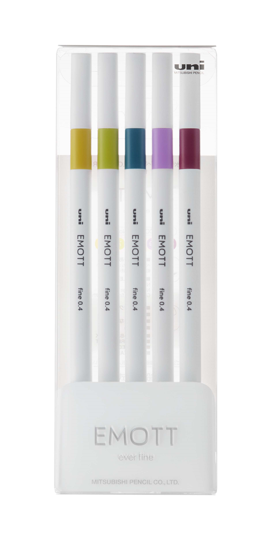 Emott Pen 0,4mm Cf. 5 Pz Retro' — immagine 2