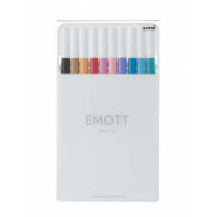 Emott Pen 0,4mm Cf. 10 Pcs Soft Pastel | Uni